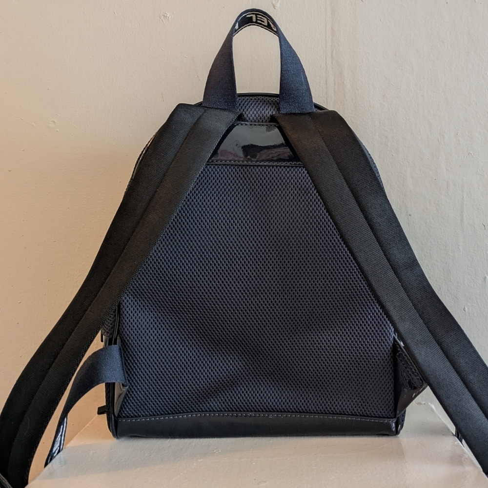 Michael Kors Rhea Navy & Gold Backpack - Picture 4 of 10